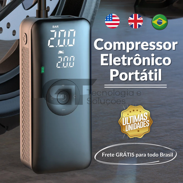 COMPRESSOR ELETRÔNICO PORTÁTIL