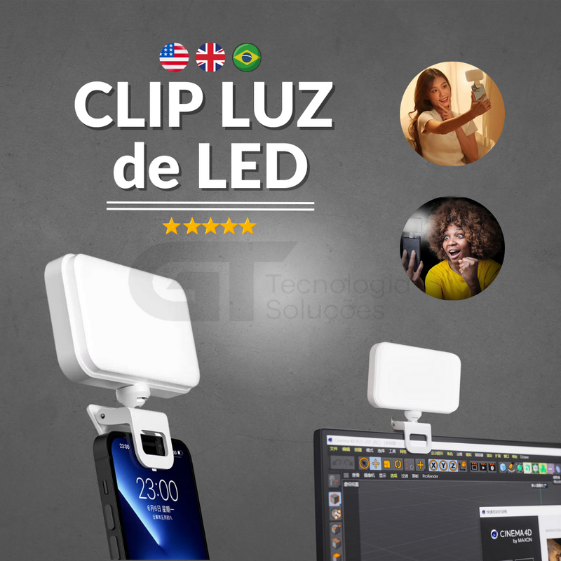 CLIP LUZ DE LED